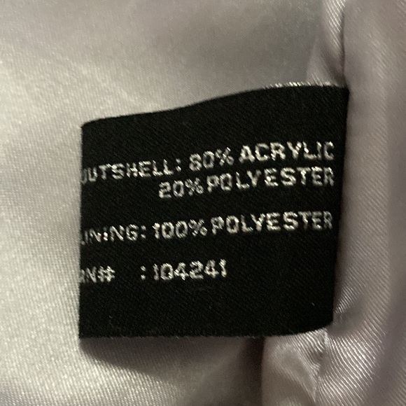 Baby Phat Vintage jacket silver and cream. Size L juniors / S women’s - Picture 5 of 9